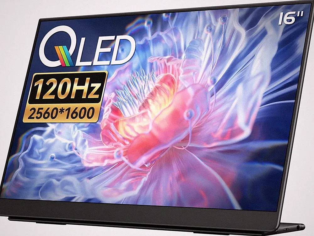 Q5 2.5K 120Hz LG QLED 16" Gaming Monitor, 2560 * 1600 400 Nits HDR 100%