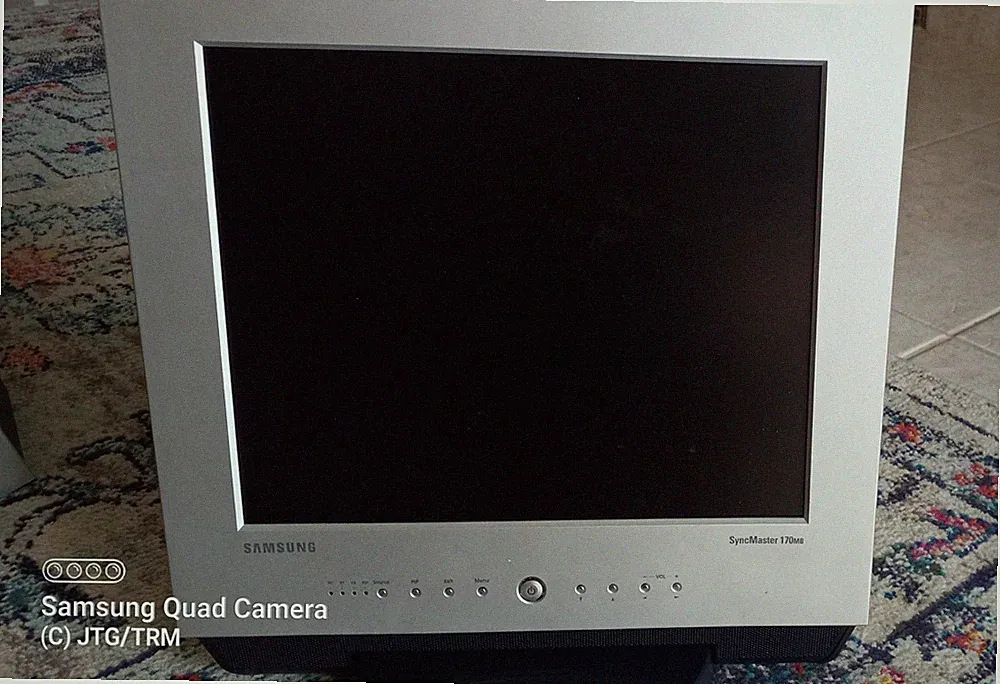 RARE Samsung SyncMaster 170MP LCD Monitor w/ TV Tuner For Gaming Computer-WORKS