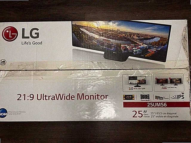 Rarely used LG GamingMonitor - LG 25UM56P 25 Class 21:9 UltraWide IPS LED Gaming