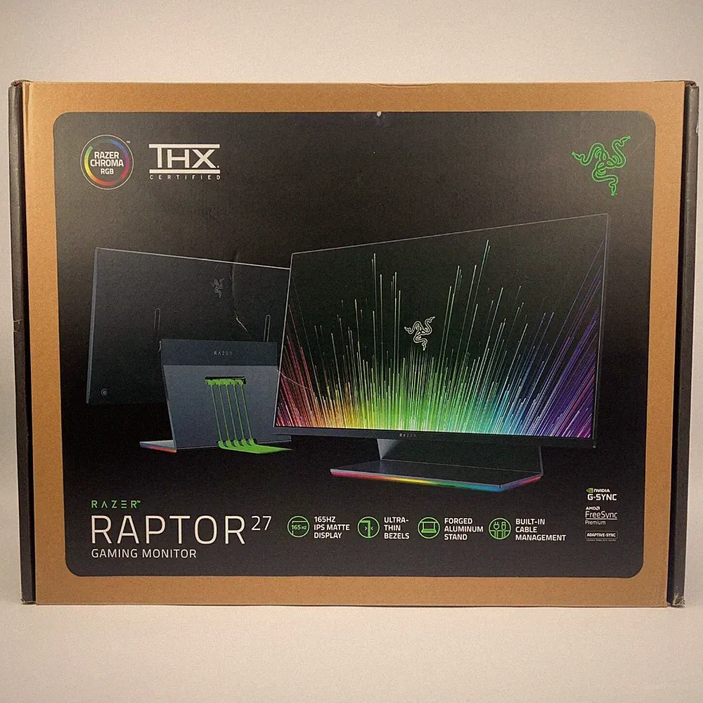 Razer 27" RZ39-03500100-R3U1 WQHD IPS Desktop Gaming Monitor