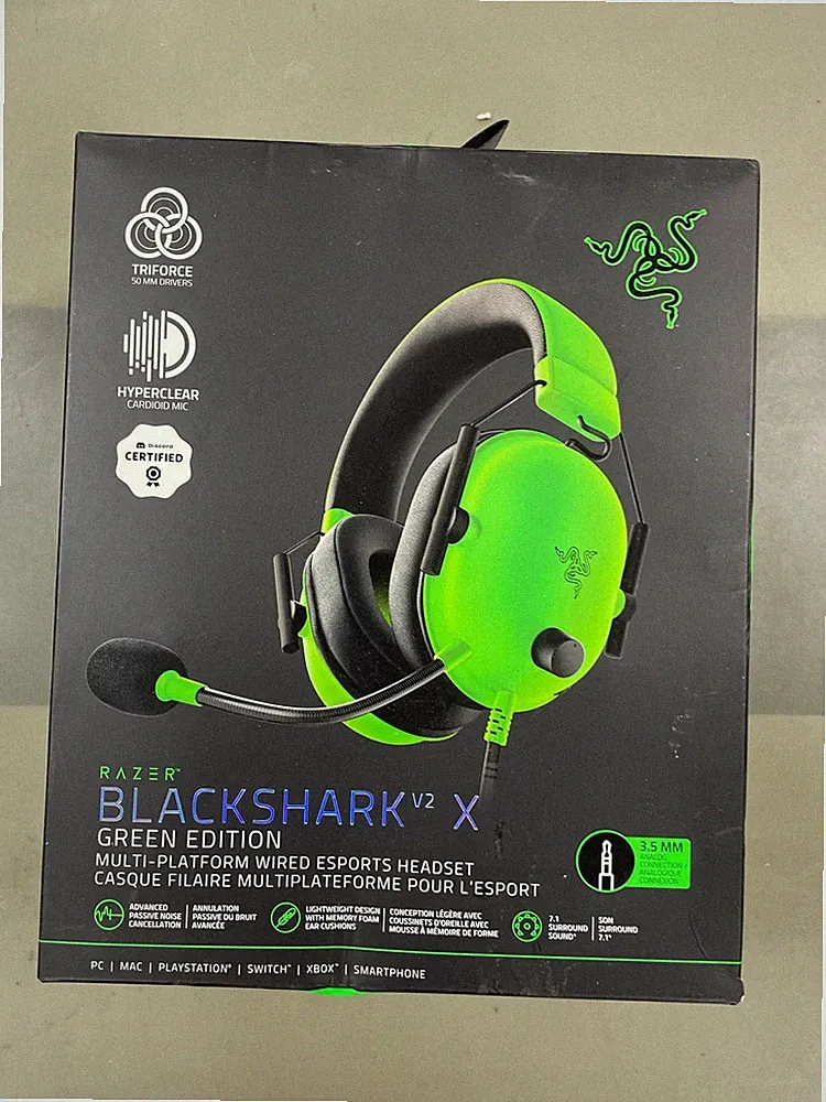 Razer BlackShark V2 X Gaming Headset: 7.1 Surround Sound - 50mm Drivers - Memo 1