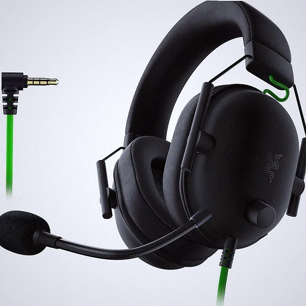 Razer BlackShark V2 X Wired Gaming Headset – 7.1 Surround with 50mm Drivers