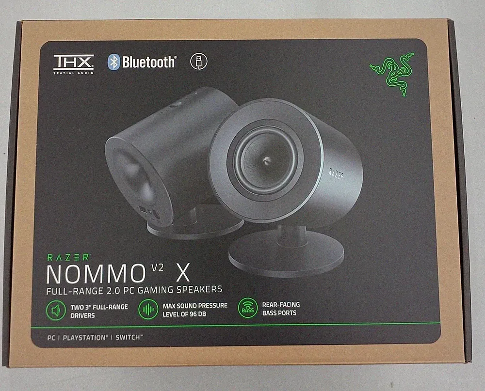 RAZER BLUETOOTH Speakers RZ-05-0476 Used