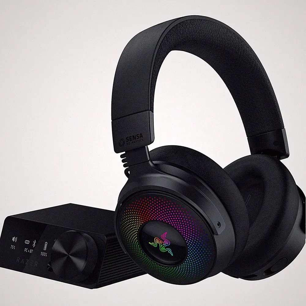Razer Kraken V4 Pro Wireless Gaming Headset with Control Hub