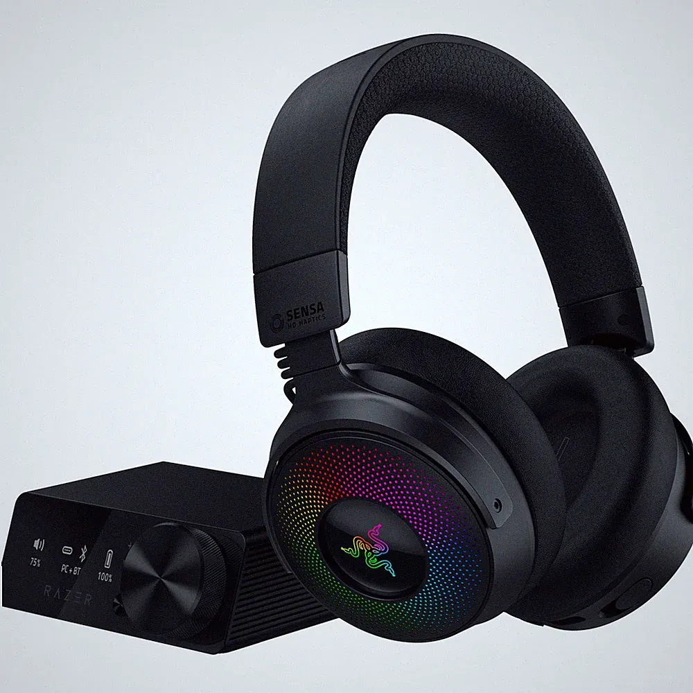 Razer Kraken V4 Pro Wireless Gaming Headset with Control Hub