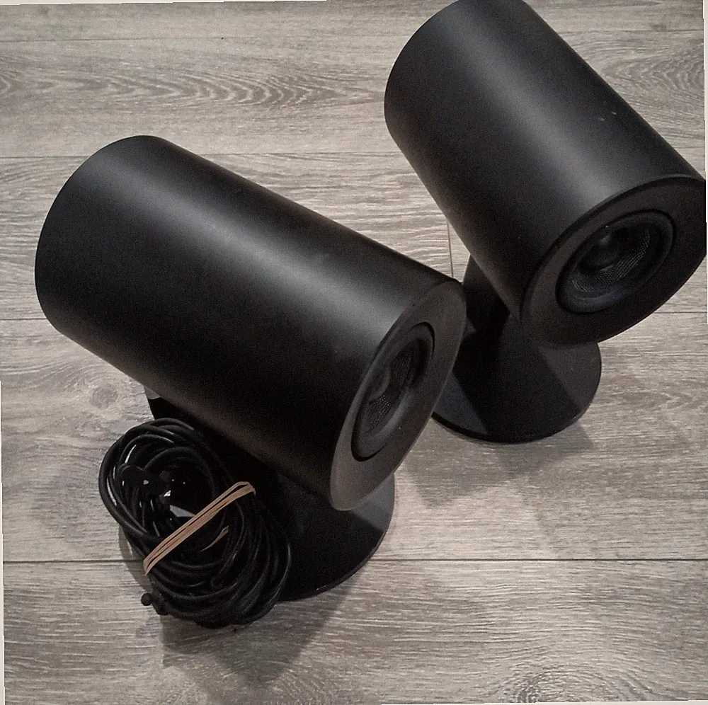 Razer Nommo Chroma Gaming Speakers Model RZ05-0245 W/ Power Tested