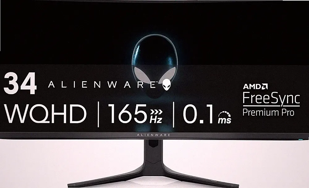 READ Alienware AW3423DWF 34in Curved Ultrawide QD-OLED 165Hz Gaming Monitor