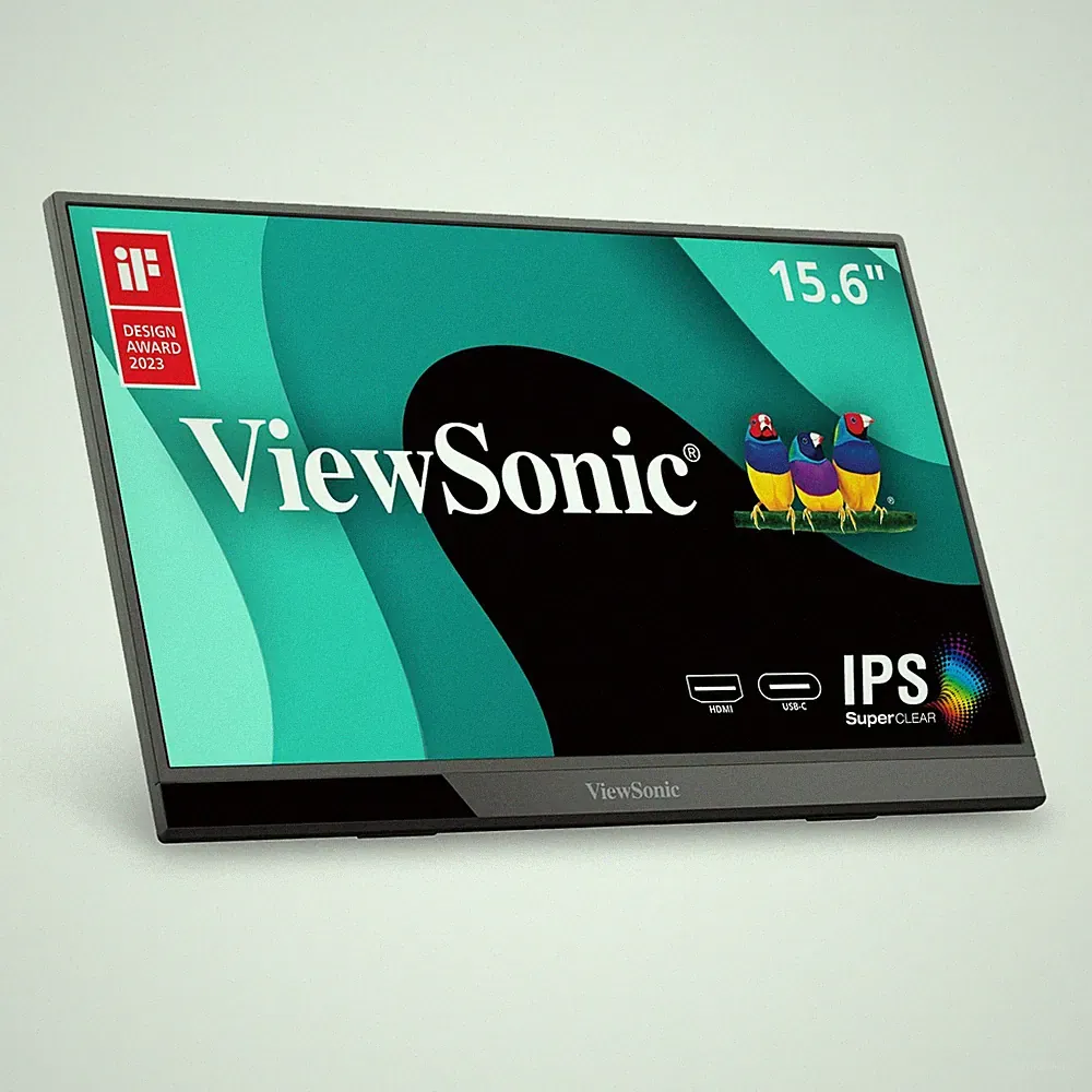 Remote Work Second Monitor - ViewSonic VX1655 15.6 1080p Portable