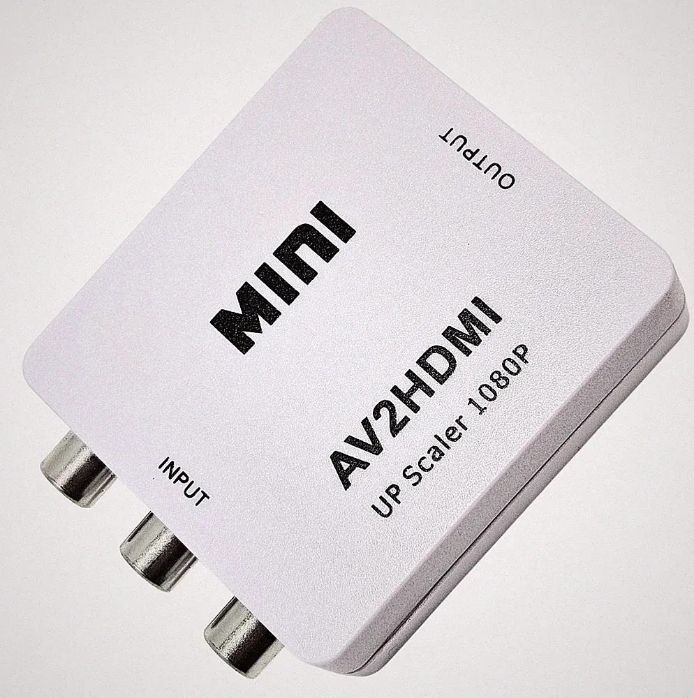 Retro Game AV RCA to HDMI Converter Adapter (New Ver 2!) 1080P Composite CVBS