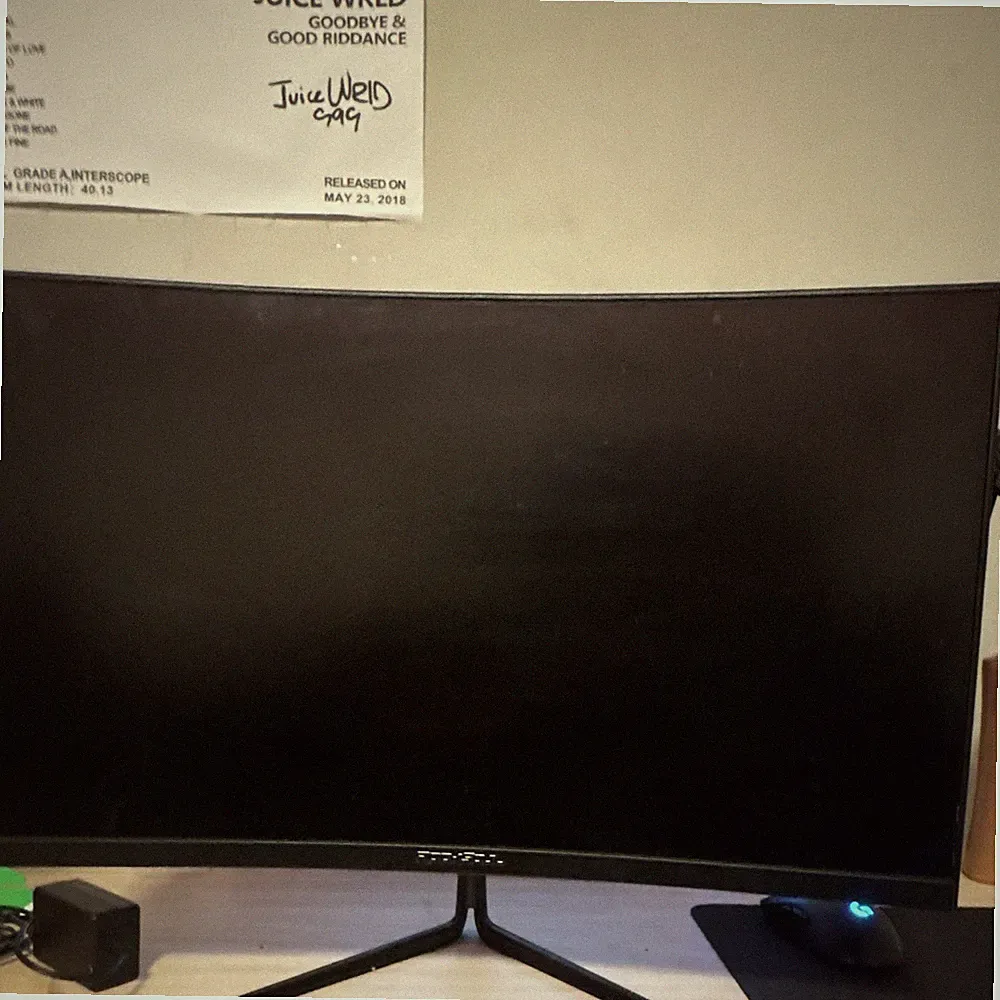 RockSoul RSGM-241GQ 24in Curved Gaming Monitor 165Hz FHD LCD HDMI/DP