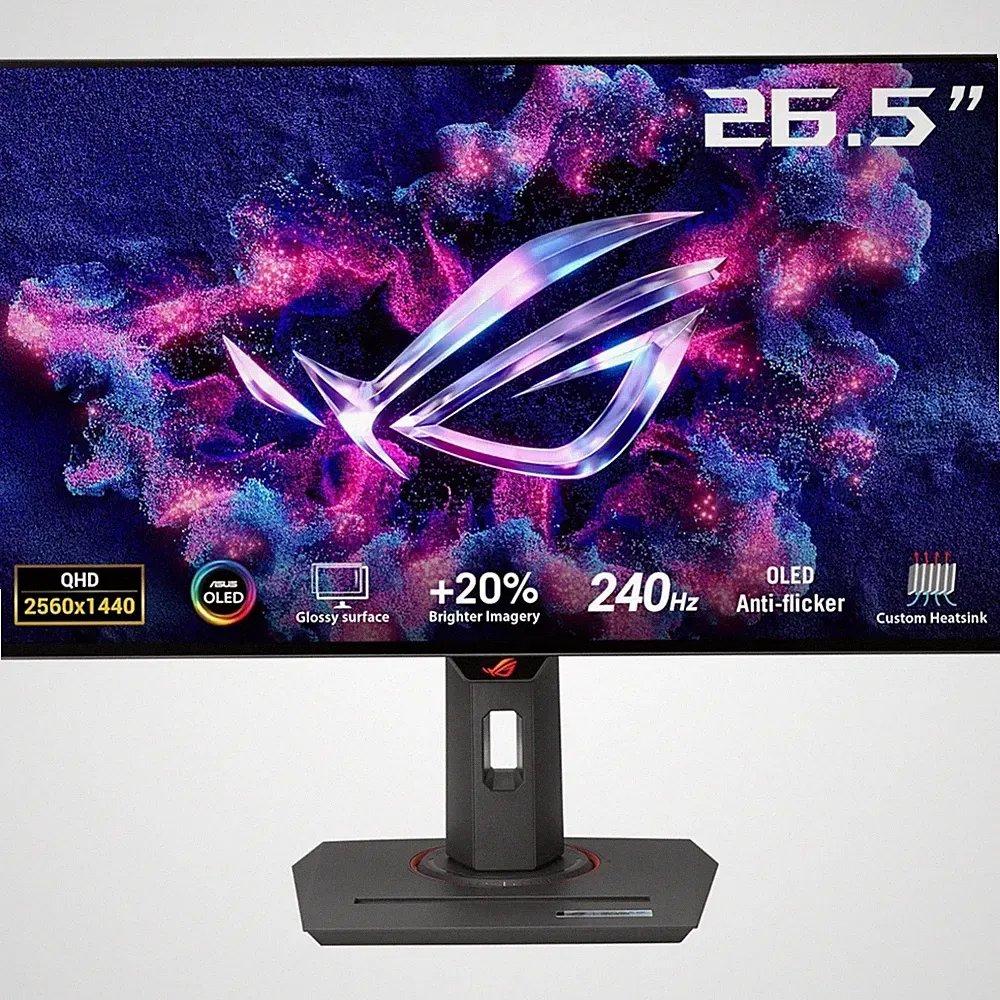 ROG Strix 27” 1440P OLED Gaming Monitor XG27AQDMG - QHD, Glossy OLED, 240Hz,...