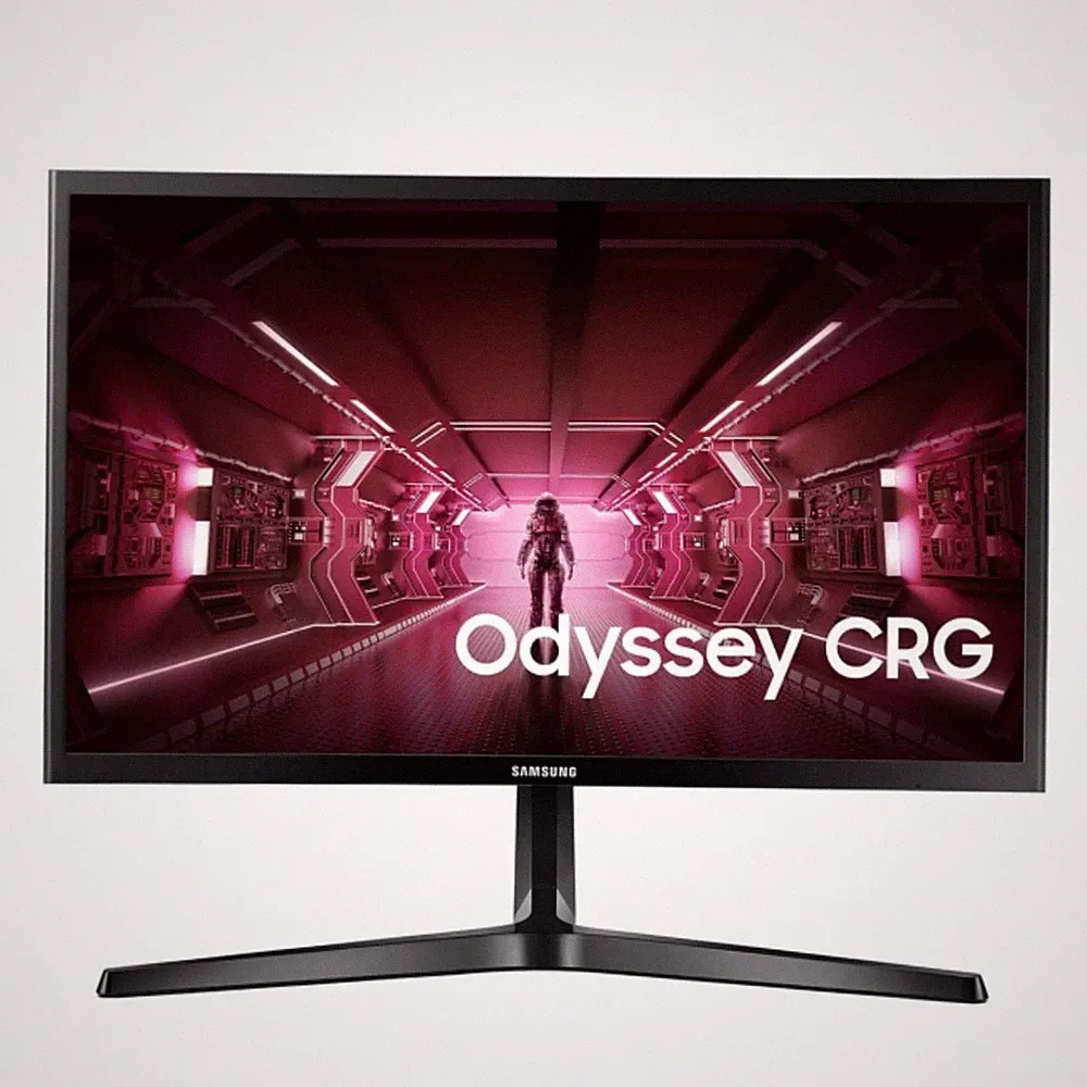 SAMSUNG 24'' CRG5 144Hz Curved Gaming Monitor 1920x1080P Resolution 4ms Black