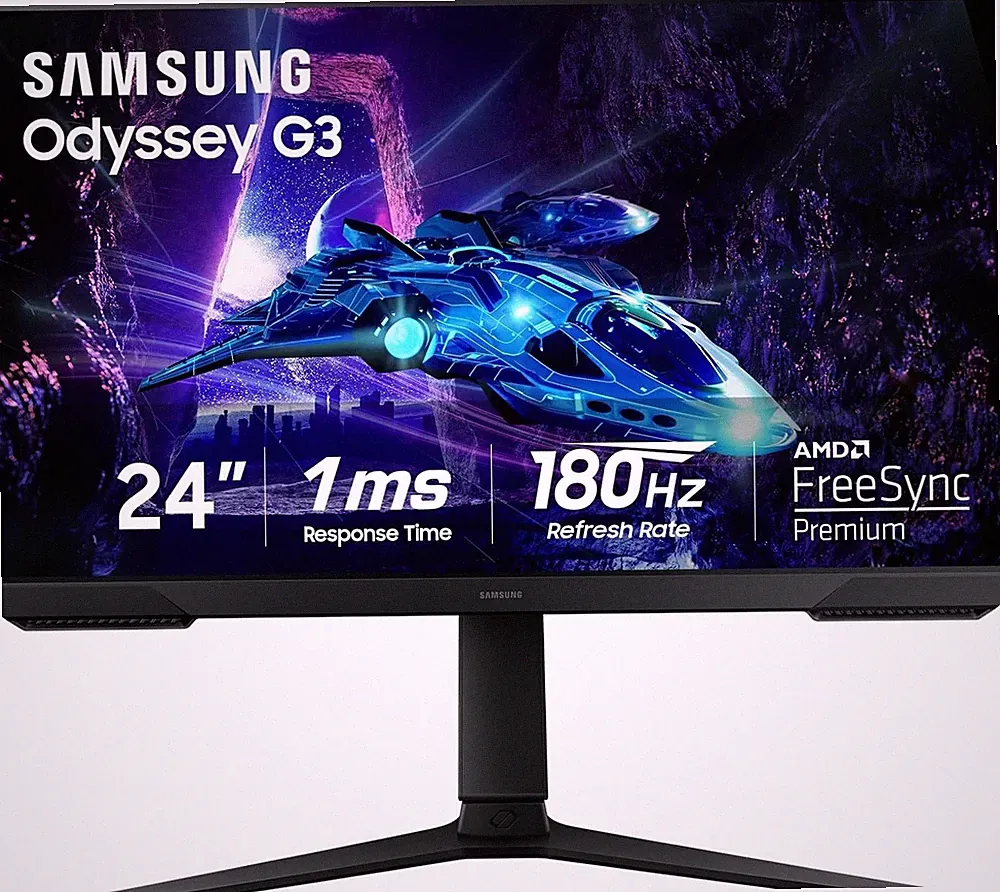 Samsung 24 Inch Odyssey G3 G30D 1ms 180Hz FHD Gaming Monitor LS24DG302ENXZA NEW