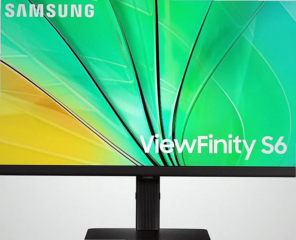 SAMSUNG 24" ViewFinity S6 (S60D) Series QHD High Resolution S24D606EAN