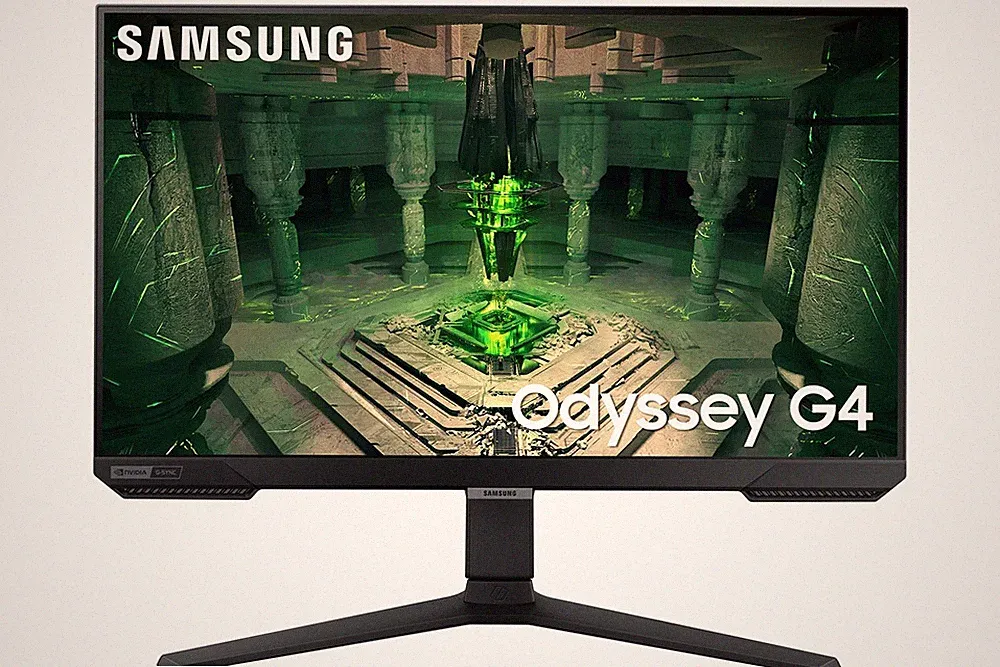 Samsung 25 Odyssey G4 Gaming Monitor 240Hz 1ms IPS G Sync FHD Adjustable Series