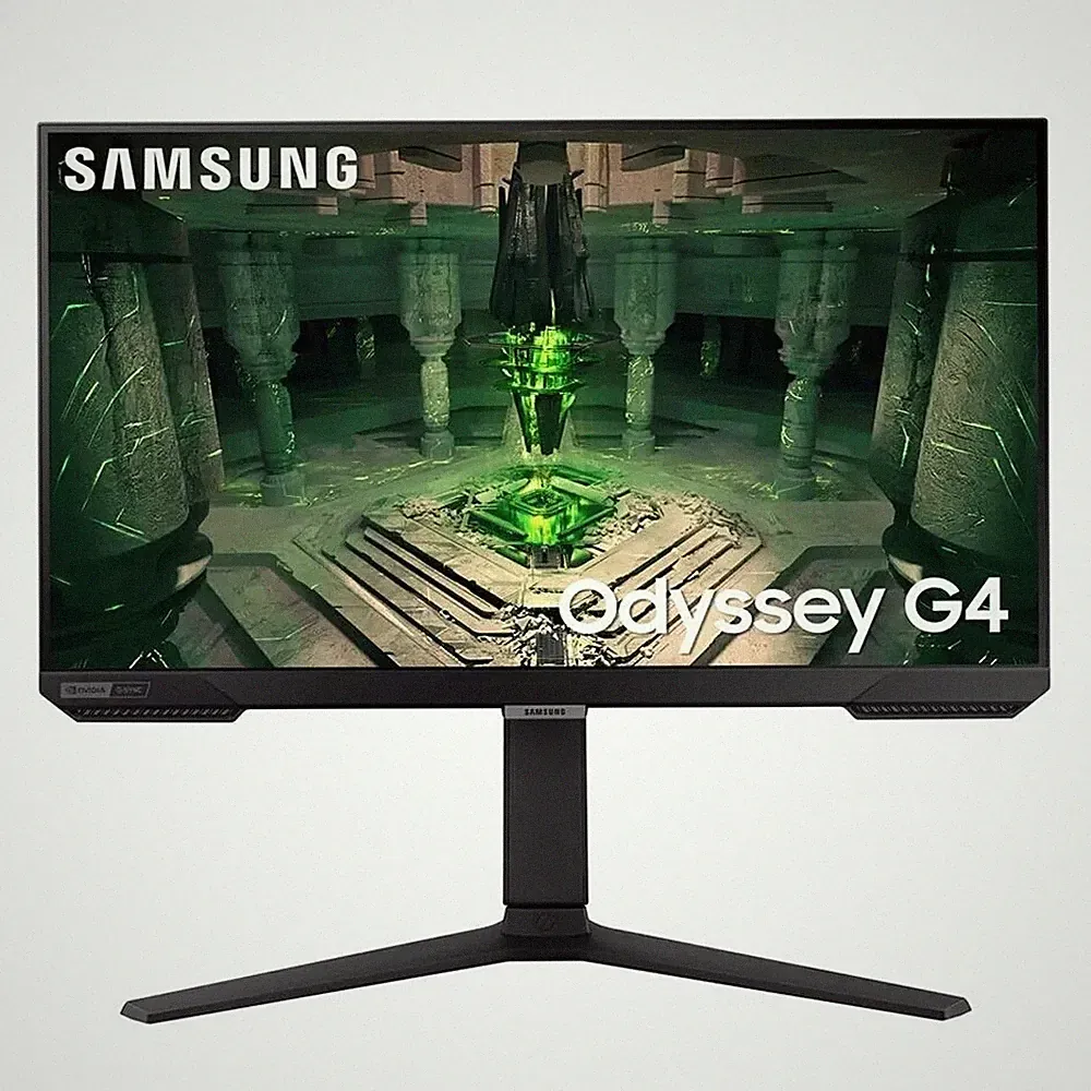 SAMSUNG 25" Odyssey G4 Series FHD Gaming Monitor, 240Hz, LS25BG402ENXGO - BLACK