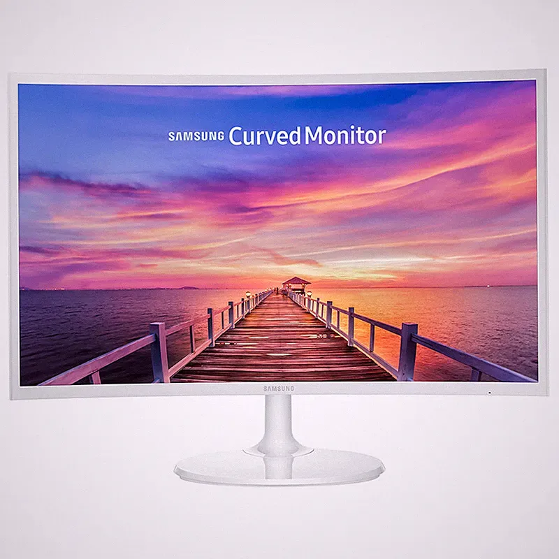 Samsung 27" Curved Monitor C27F391FHN - White 1920x1080 HDMI VGA