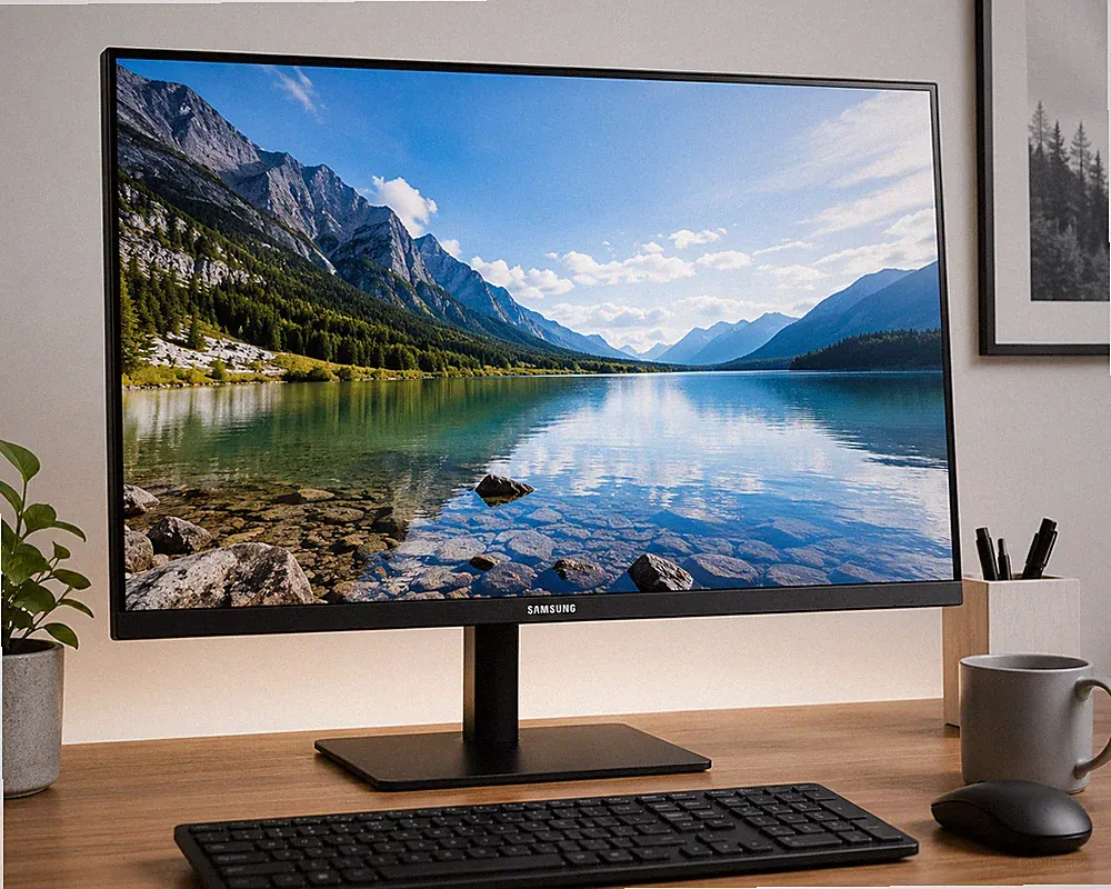 Samsung 27-Inch IPS Business Essential Monitor Full HD HDMI VGA