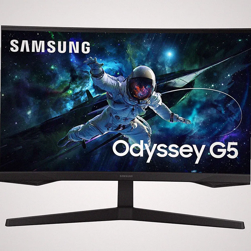 Samsung 27-Inch Odyssey G55C Series QHD 1000R Curved Gaming Monitor