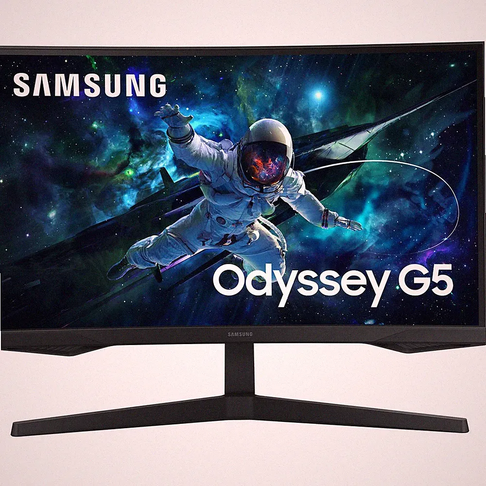Samsung 27-Inch Odyssey G55C Series QHD 1000R Curved Gaming Monitor