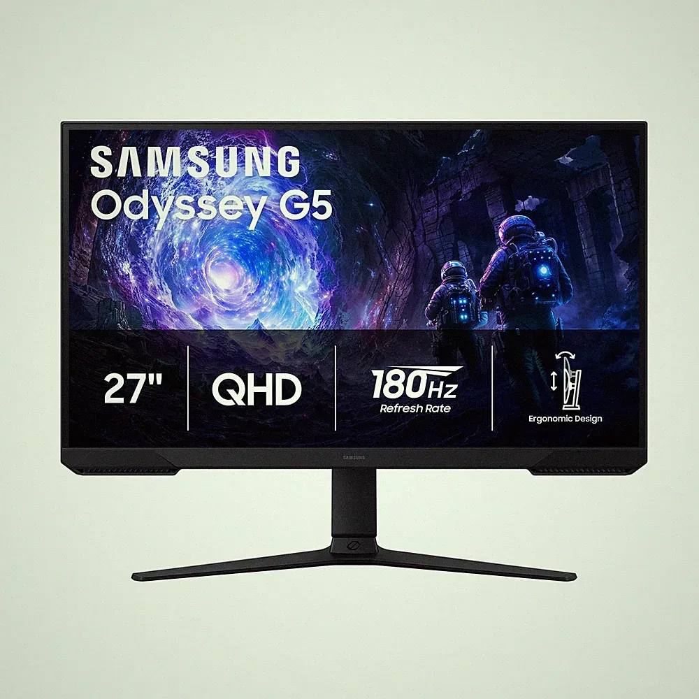 Samsung 27 Odyssey G5 QHD 1440P Gaming Monitor S27FG512EB G51F Series computer