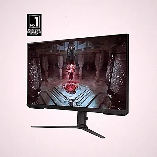 SAMSUNG 27" ODYSSEY G51C QHD 165HZ 1MS HDR10 GAMING MONITOR - BLACK