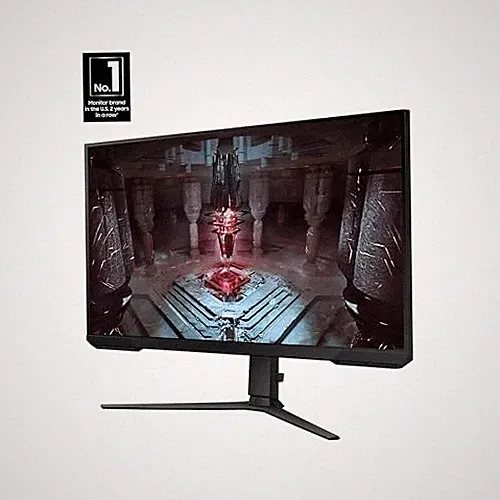SAMSUNG 27" ODYSSEY G51C QHD 165HZ 1MS HDR10 GAMING MONITOR - BLACK