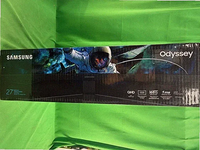 Samsung 27" Odyssey G55C QHD Curved Gaming 165Hz 1ms New (F40049379)