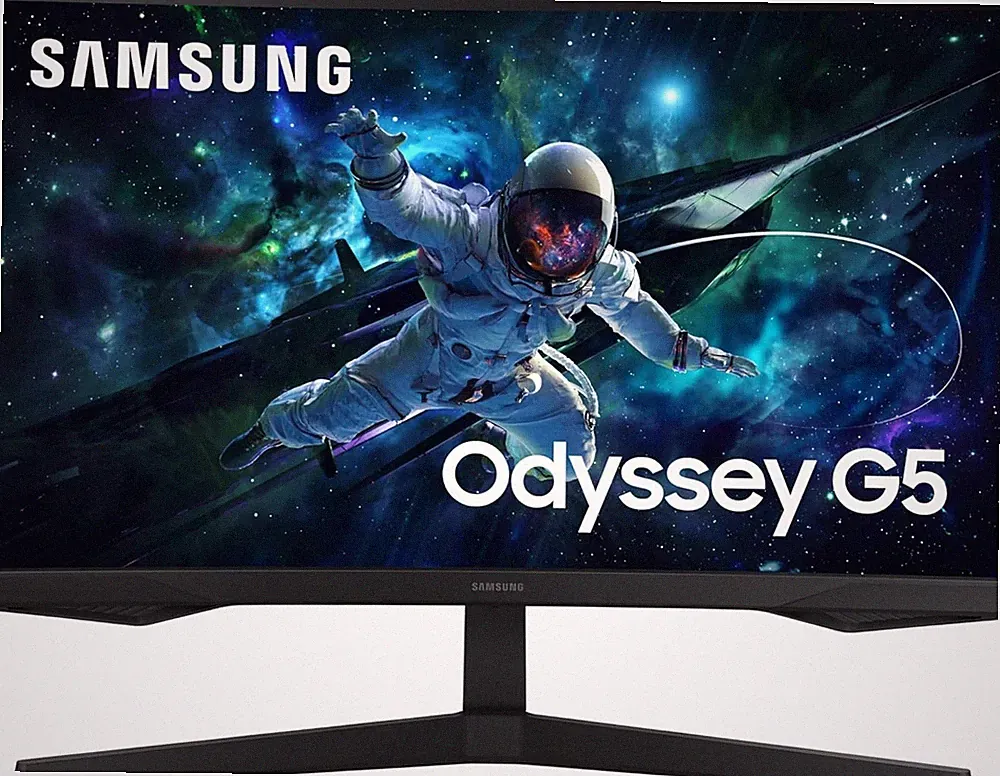 Samsung 27" Odyssey G55C QHD Curved Gaming 165Hz 1ms - Opened box
