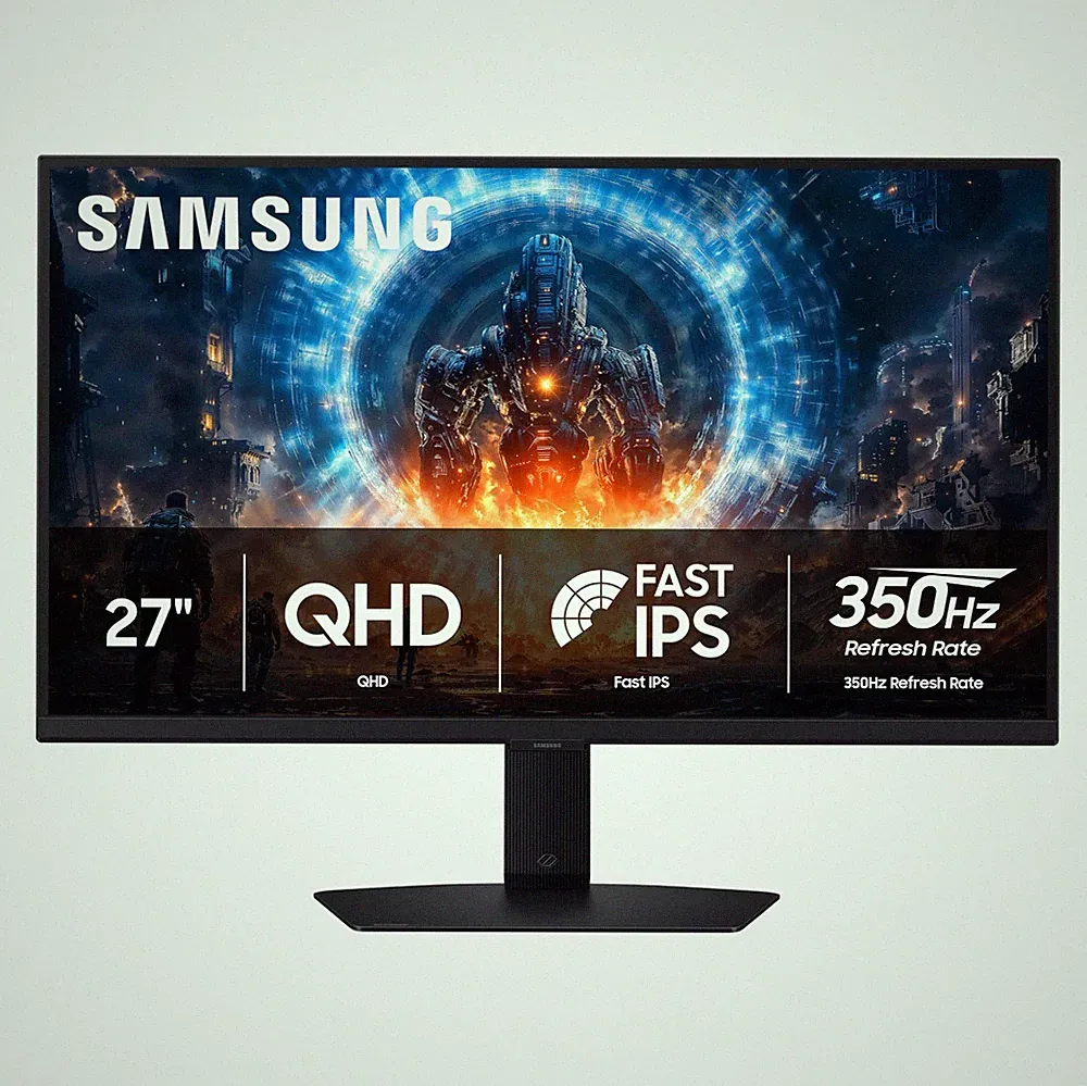 Samsung 27 Odyssey G6 QHD Gaming Monitor 240Hz Black LS27FG60DENXZA G60F