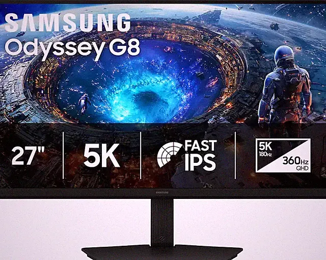 Samsung 27" Odyssey G8 (G80HF) Gaming Monitor (LS27HG802EFXZA)