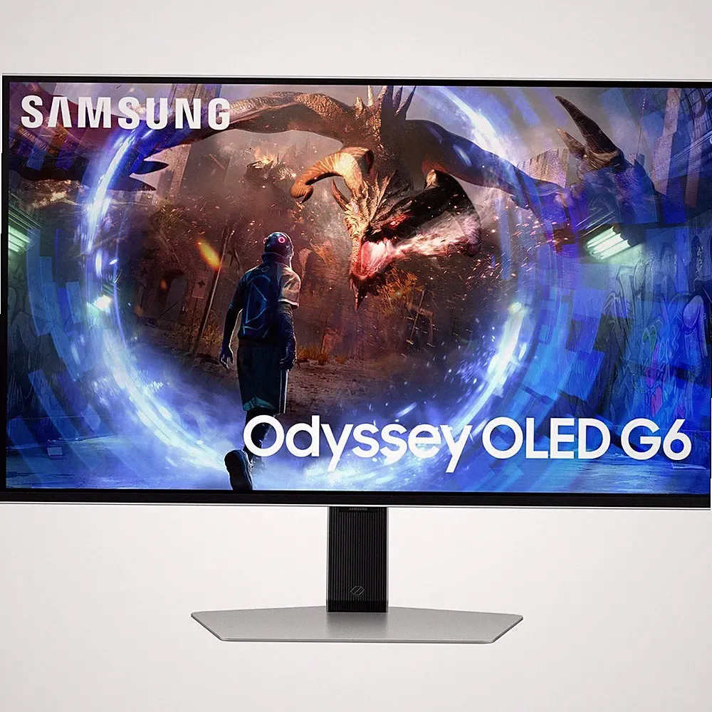Samsung 27” Odyssey OLED G6 (G61SD) QHD & QD-OLED 240Hz 0.03ms Gaming Monitor