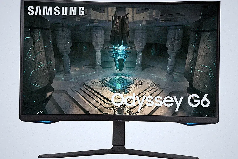 Samsung 27" Odyssey QHD G65B Curved Gaming Monitor LS27BG652ENXGO