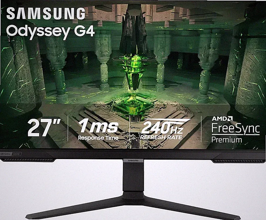 Samsung - 27” OdysseyFHD IPS 240Hz G-Sync Gaming Monitor. model - ls27bg402enxgo