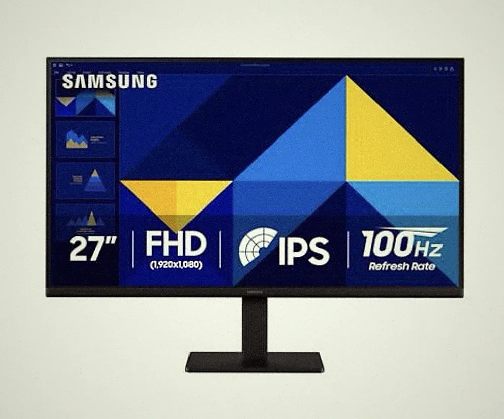 Samsung 27" S3 S30GD IPS LED FHD 100Hz 5ms Monitor HDMI D-sub Black LS27D300GANX