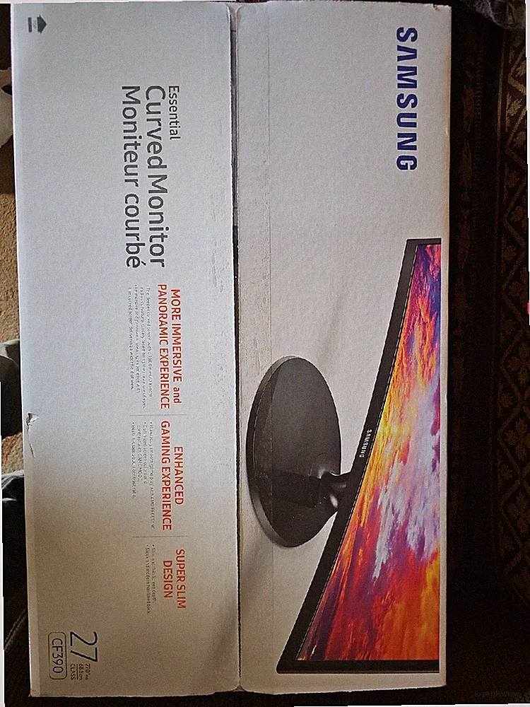 Samsung 27" Ultra-Slim LED Curved Monitor HDMI (LC27F390FHN) ™