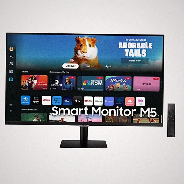 SAMSUNG 27Inch M5 M50D Series FHD Smart Monitor with Streaming TV, Speakers,...