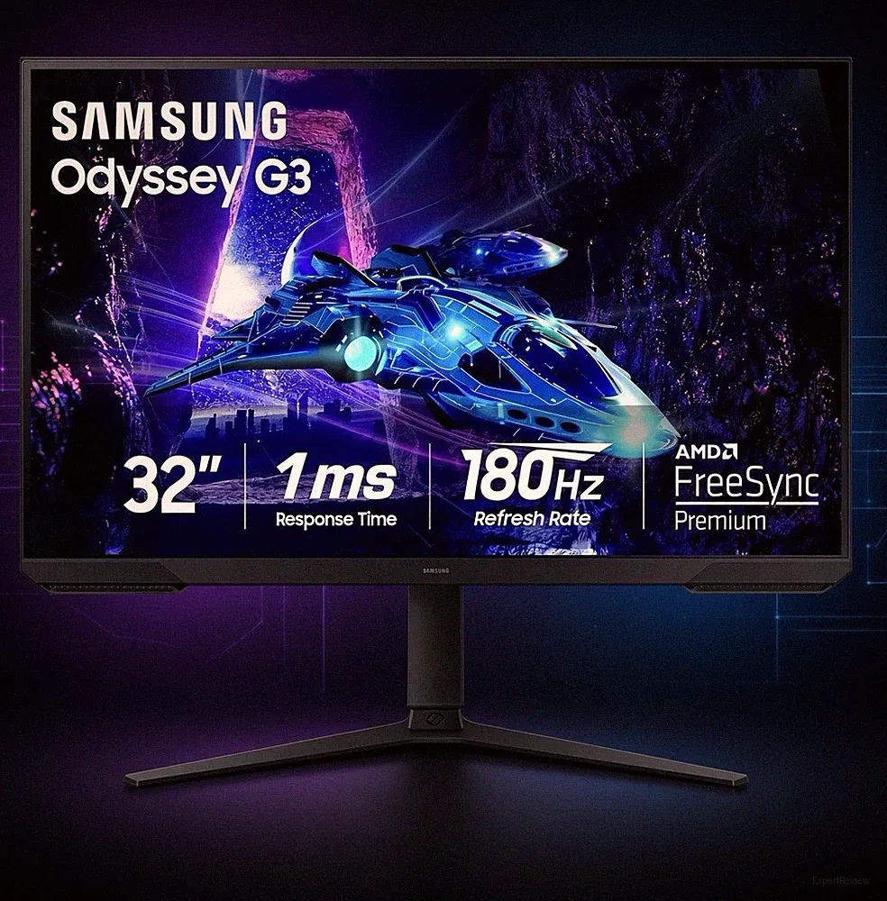 Samsung 32-Inch Odyssey G3 (G30D) 1ms 180Hz FHD Gaming Monitor LS32DG302ENXZA