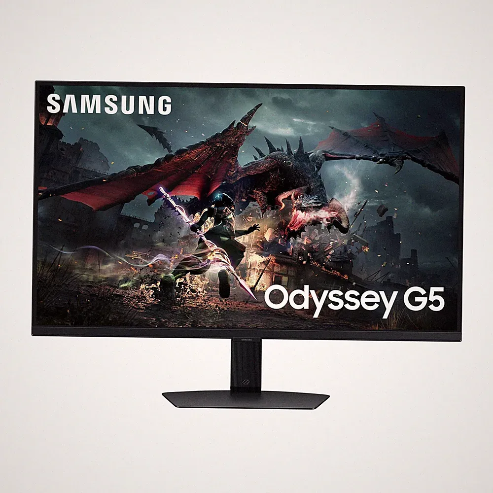 Samsung 32 Inch QHD Gaming Monitor 180Hz 1ms G Sync LS32DG502ENXZA Adjustable