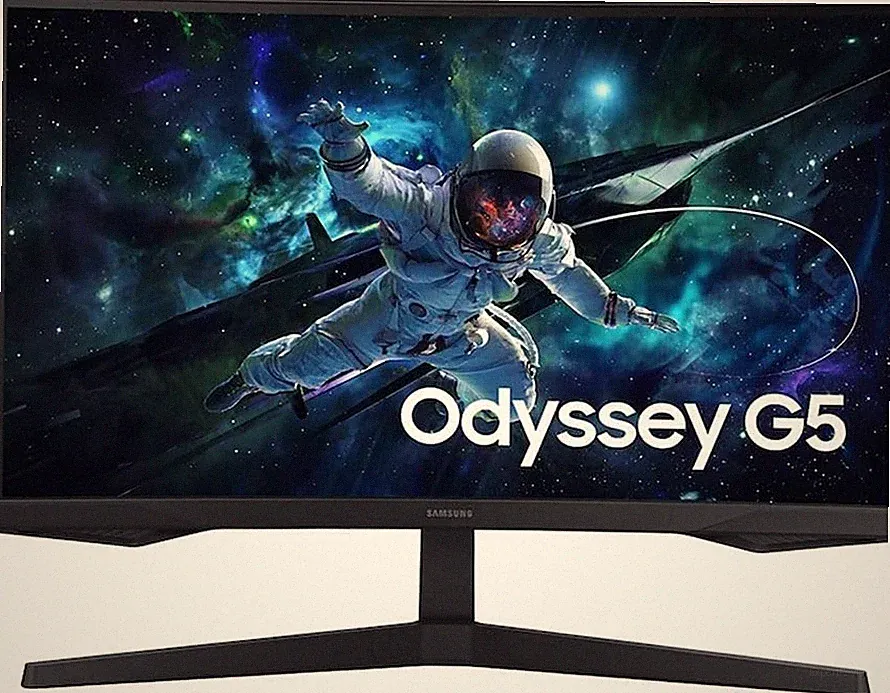 Samsung 32" Odyssey G5 QHD (2560 x 1440), 1000R, 165Hz Curved Gaming Monitor