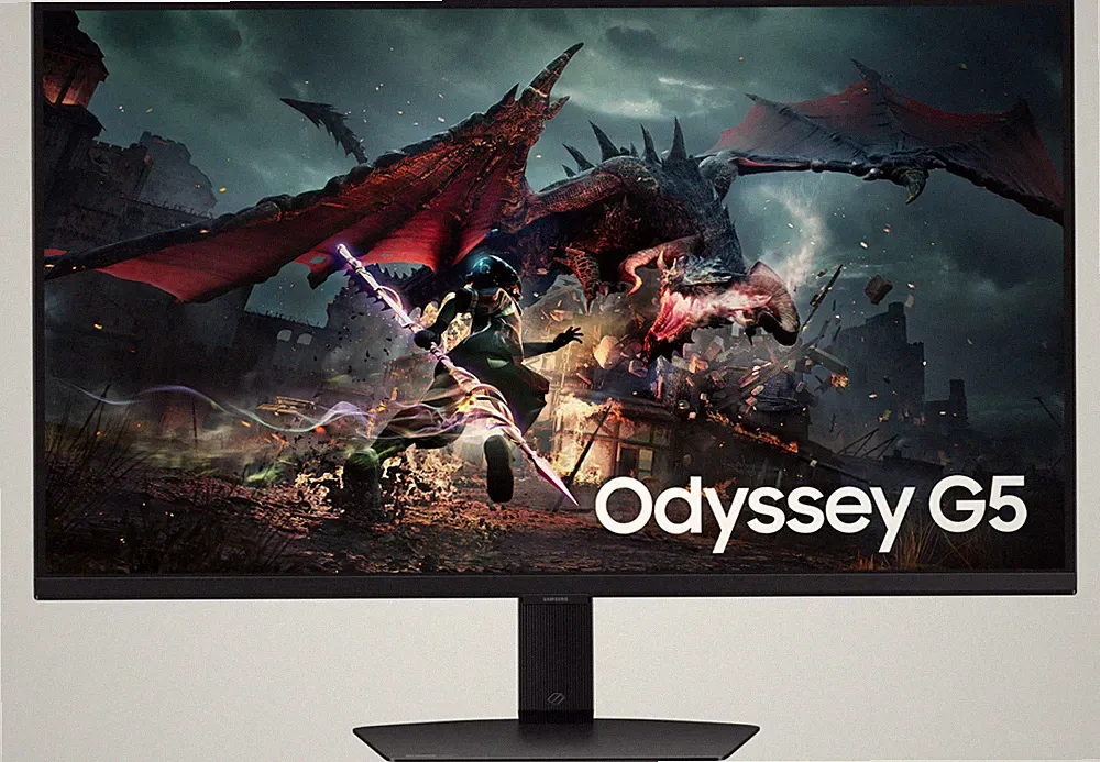 Samsung 32" Odyssey G50D QHD Fast IPS 180Hz 1ms HDR G-Sync Gaming Monitor
