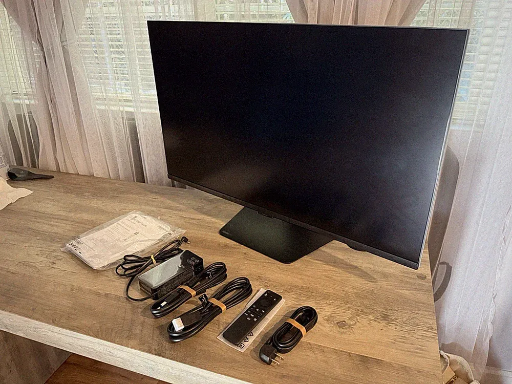 Samsung 32” Odyssey G7 4K 144Hz UHD HDR NVIDIA G-Sync VRR Gaming Monitor (G70D)