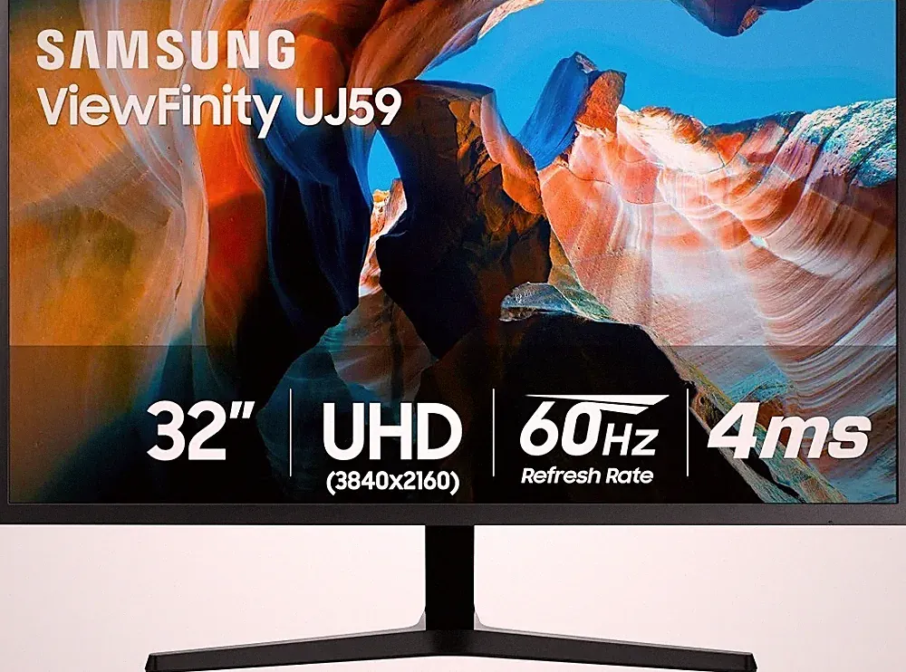 SAMSUNG 32" UJ59 Series 4K UHD (3840x2160) Monitor, ☆☆READ DESC☆☆ HUGE DISCOUNT