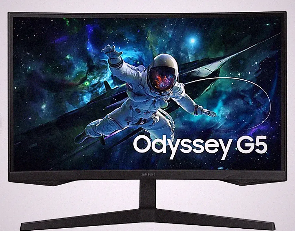 Samsung 32" WQHD Gaming Monitor with 1000R Curved Screen - Black, No Stand