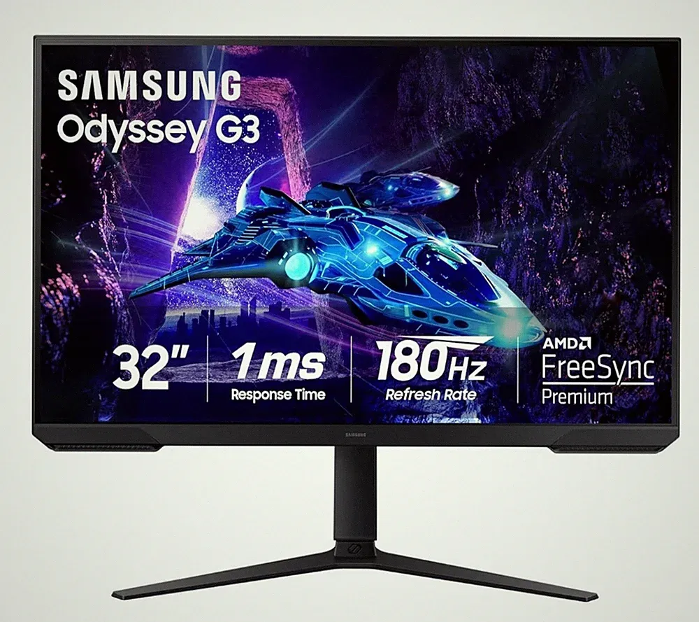 ✨ ✨"Samsung 32inches-Gaming Monitor 180Hz 1ms FHD LS32DG302ENXZA ✨✨