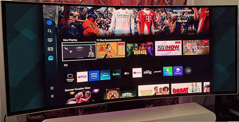 Samsung 34 Odyssey G85SB 175Hz Curved QD-OLED Gaming Monitor Silver