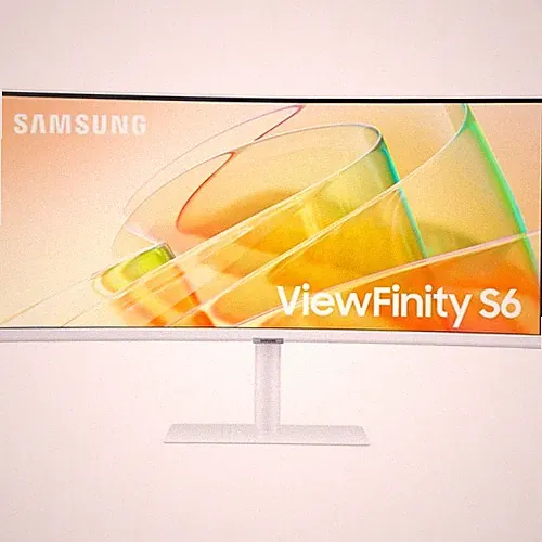 Samsung - 34" ViewFinity S65TC Ultra-WQHD 100Hz AMD FreeSync HDR10 Curved Monito