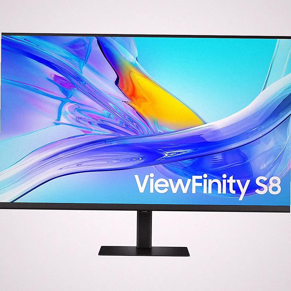 Samsung 37" ViewFinity S8 (S80UD) 4K UHD HDR10 High Resolution Monitor - LS37D80