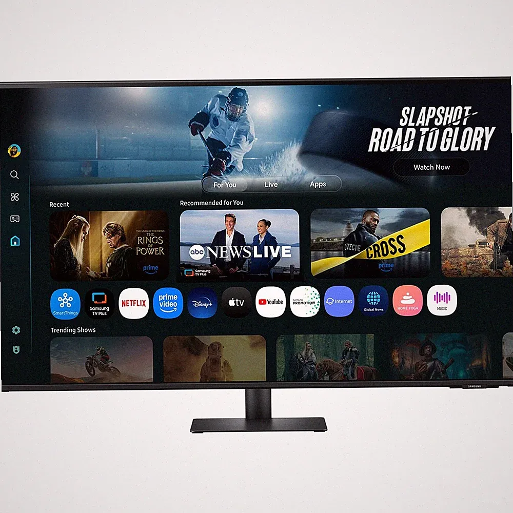 Samsung 43 inch Smart Monitor M7 M70F 4K Samsung Vision AI, Black - Open Box