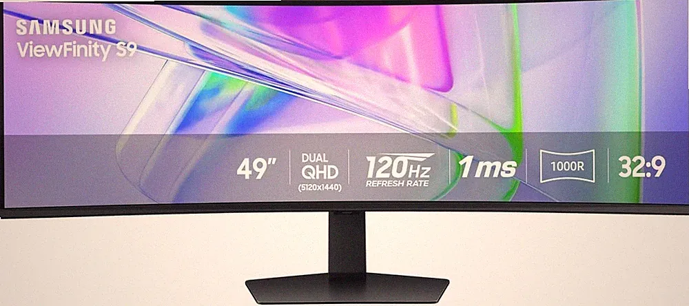 Samsung 49” Business Curved Ultrawide Dual QHD Computer Monitor LS49C954UANXZA